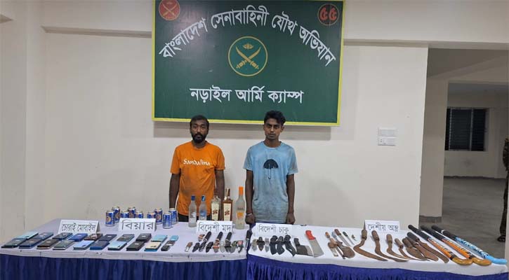 লক্ষী ভান্ডারে অস্ত্রসহ আরো যা পাওয়া গেল